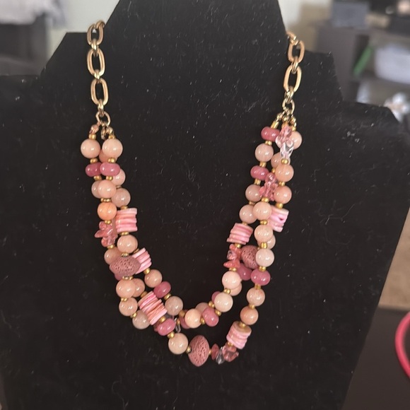 Free People NWT silver and Gold MAXAMILLION Charm Necklace w/ free gift - Picture 4 of 7